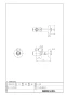 LIXIL(リクシル) L-CS-14/W+LF-E340SYHC/SAB+LF-3VKX2+LF-105PAL-XS 取扱説明書 商品図面 施工説明書 波工房YTシリーズ ベッセル式手洗器 商品図面1