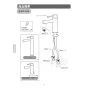 LIXIL(リクシル) L-CS-14/W+LF-YE340SYHC/SAB+LF-3SV(400)KX2+LF-105PAL-XS 取扱説明書 商品図面 施工説明書 波工房YTシリーズ ベッセル式手洗器 取扱説明書2