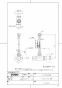 TOTO L505#NW1+TLP02201J+TLC4A1FX2+TLDP2201J 取扱説明書 商品図面 施工説明書 分解図 アンダーカウンター式洗面器セット 商品図面1