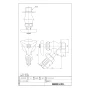 LIXIL(リクシル) LF-13-13-CV 商品図面 分解図 ユーティリティ水栓 散水栓 商品図面1
