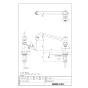 LIXIL(リクシル) LF-14NF-13 商品図面 分解図 台付自在水栓（泡沫式・水用） 商品図面1
