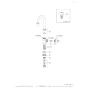 LIXIL(リクシル) LF-14SPF-13-U 取扱説明書 商品図面 マルチシンク用水栓 立水栓 商品図面1