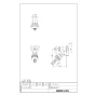 LIXIL(リクシル) LF-33-13-CV 商品図面 分解図 ユーティリティ水栓 横水栓 商品図面1