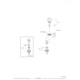 LIXIL(リクシル) LF-35-19-CV 商品図面 分解図 ユーティリティ水栓 自動接手横水栓 分解図1