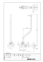 LIXIL(リクシル) LF-3G(110)322W80 商品図面 分解図 アングル形止水栓 商品図面1