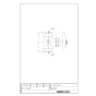 LIXIL(リクシル) LF-3SM-13(JW) 商品図面 ユーティリティ水栓 甲止水栓 商品図面1