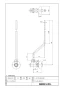 LIXIL(リクシル) LF-3V(55)382Ｗ80 商品図面 分解図 アングル形止水栓 商品図面1