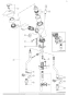 LIXIL(リクシル) LF-A345SYXU 取扱説明書 商品図面 施工説明書 分解図 吐水口引出式シングルレバー混合水栓（泡沫式） 分解図1