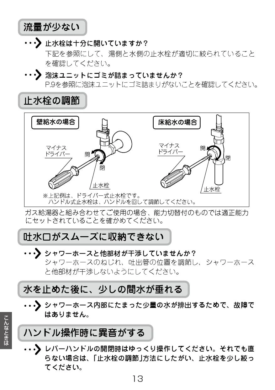 LIXIL(リクシル) LF-E345SYC 取扱説明書 施工説明書|LIXIL 吐 LIXIL(リクシル) LF-E345SYC 取扱説明書 施工説明書|LIXIL 吐