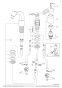 LIXIL(リクシル) LF-HX360SRHK BW1 取扱説明書 商品図面 施工説明書 分解図 マルチシングルレバー混合水栓 泡沫式 湯側開度規制付 分解図1