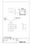LIXIL(リクシル) OK-22A 取扱説明書 商品図面 施工説明書 分解図 埋込型赤外線センサー 商品図面1