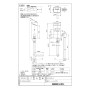 LIXIL(リクシル) OKC-A63S-C 取扱説明書 商品図面 施工説明書 オートフラッシュＣ　センサー一体形（床給水形）（中水用） 商品図面1