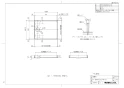 LIXIL(リクシル) PF-8064AC/FW1-BL 取扱説明書 商品図面 施工説明書 洗濯機パン 商品図面1