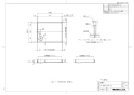LIXIL(リクシル) PF-8064AL/FW1-BL 取扱説明書 商品図面 施工説明書 洗濯機パン 商品図面1