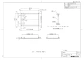 LIXIL(リクシル) PF-9064C/NW1-BL 取扱説明書 商品図面 施工説明書 洗濯機パン 商品図面1