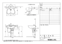 LIXIL(リクシル) S-47 BW1+SF-47K(HS) 商品図面 施工説明書 洗髪器セット 商品図面1