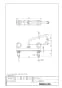 LIXIL(リクシル) SF-130F-G-U 商品図面 分解図 キッチン用2ハンドル混合水栓 商品図面1