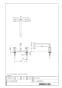 LIXIL(リクシル) SF-7130-U 商品図面 分解図 キッチン用2ハンドル混合水栓 商品図面1