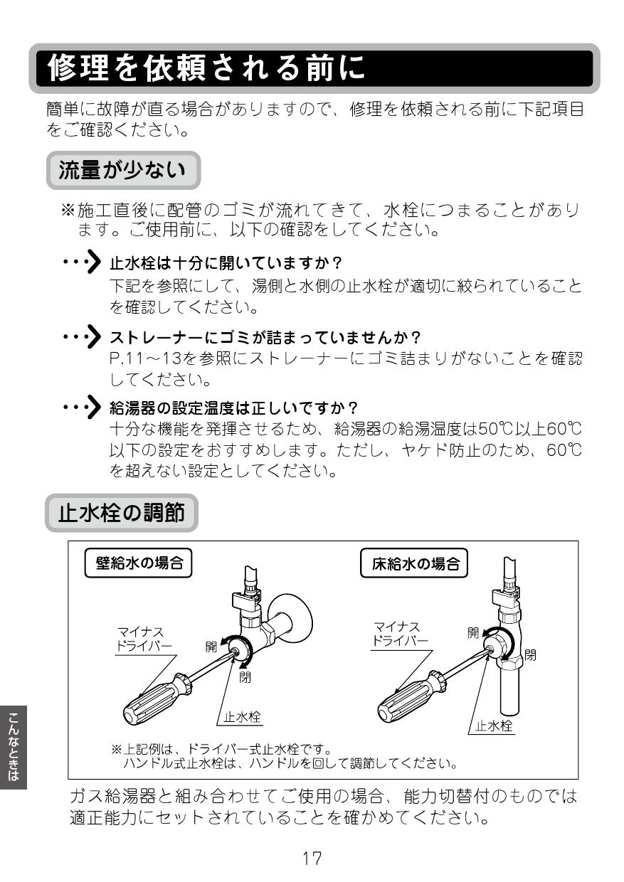 SF-805T ホース収納式サーモスタット付洗髪シャワー混合水栓