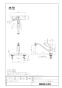 LIXIL(リクシル) SF-HB434SYA 取扱説明書 商品図面 施工説明書 キッチン用2シングルレバー混合水栓 商品図面1