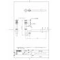 TOTO T7PW11 取扱説明書 商品図面 施工説明書 分解図 洗面器用壁排水金具（32mm･Pトラップ･ワンプッシュ） 商品図面1