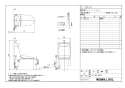 LIXIL(リクシル) YBC-A10H(120) BW1+DT-386JH BW1 取扱説明書 施工説明書 分解図 アステオリトイレ 分解図1