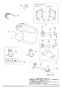 LIXIL(リクシル) YBC-CL10HU BW1 商品図面 施工説明書 分解図 プレアスLSタイプ リトイレ（22モデル） 便器部 分解図1