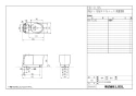 LIXIL(リクシル) YBC-CL10P BW1+DT-CL114A BW1 取扱説明書 商品図面 施工説明書 分解図 プレアスＬＳタイプ（18モデル) 商品図面1