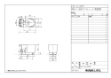 LIXIL(リクシル) YBC-CL10PM BW1+DT-CL114APMU BW1 取扱説明書 商品図面 施工説明書 分解図 プレアスLSタイプ 床上排水155タイプ（22モデル） 商品図面1