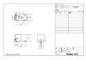 LIXIL(リクシル) YBC-CL10PU BW1+DT-CL116AU BW1 取扱説明書 商品図面 施工説明書 分解図 プレアスLSタイプ 床上排水（22モデル） 商品図面1