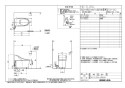LIXIL(リクシル) YBC-CL10SU BW1+DT-CL114AU BW1 取扱説明書 商品図面 施工説明書 分解図 プレアスLSタイプ 床排水(22モデル） 商品図面1