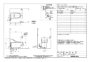 LIXIL(リクシル) YBC-CL10SU+DT-CL114AU プレアスLSタイプ 床排水 取扱説明書 商品図面 施工説明書 分解図 プレアスLSタイプ 床排水 商品図面1