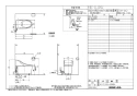 YBC-CL10SU+DT-CL116AU 取扱説明書 商品図面 施工説明書 分解図 プレアスLSタイプ 床排水(22モデル） 商品図面1