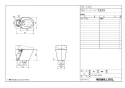 LIXIL(リクシル) YBC-S40S BW1+DV-S815 BW1 取扱説明書 施工説明書 分解図 サティスSタイプ 分解図1