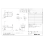 LIXIL(リクシル) YBC-X10H BW1+DV-X116H BW1 取扱説明書 商品図面 施工説明書 サティスXタイプ リトイレ 商品図面1