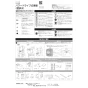 LIXIL(リクシル) YBC-X10P BW1 商品図面 施工説明書 サティスXタイプ 床上排水 便器のみ 施工説明書1