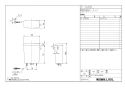 YBC-ZA10S+DT-ZA150E+CW-KB21QC 取扱説明書 商品図面 施工説明書 分解図 アメージュZ便器(フチレス)床排水+シャワートイレKBシリーズ 商品図面1