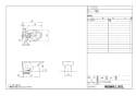 YC-P145S 低リップ大便器 商品図面1