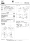 LIXIL(リクシル) YL-2841 BW1 施工説明書 円形洗面器 施工説明書1