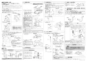 LIXIL(リクシル) YL-A401FYCC(C)V BW1 取扱説明書 施工説明書 角型洗面器(ベッセル式) ワイドスクエアタイプ 施工説明書2