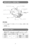 マキタ 5047KBSP 取扱説明書 防じんマルノコ 185mm アルミベース チップソー別売 取扱説明書8