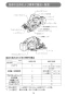 マキタ KS521DZ 取扱説明書 充電式防じんマルノコ 125mm 14.4V 本体のみ アルミベース  取扱説明書14