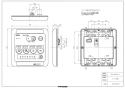 マックス BS-132HA-1 取扱説明書 商品図面 施工説明書 浴室暖房換気乾燥機（2室換気･100V） 商品図面5