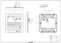 マックス BS-133HA-1 取扱説明書 商品図面 施工説明書 浴室暖房換気乾燥機（3室換気･100V） 商品図面5