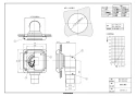 マックス ES-50KLW4 取扱説明書 商品図面 角型給気グリル エルボ白 商品図面1