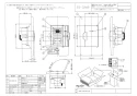 マックス ES-CRM-9 商品図面 天井扇用　オン・オフスイッチ（赤ランプ付）　強・弱スイッチ 商品図面1