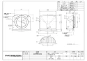 マックス VCK100UAP-FD 商品図面 換気口 VCKシリーズ(深型・防火ﾀﾞﾝﾊﾟｰ付き) 商品図面5