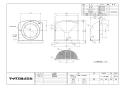 マックス VCK100UAP-FDゴールドＳ 商品図面 換気口 VCKシリーズ(深型・防火ﾀﾞﾝﾊﾟｰ付き) 商品図面5