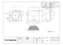 マックス VCK100UAP-FDブラウン 商品図面 換気口 VCKシリーズ(深型・防火ﾀﾞﾝﾊﾟｰ付き) 商品図面5