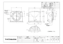 マックス VCK150UAP-FDゴールドS 商品図面 換気口 VCKシリーズ(深型・防火ﾀﾞﾝﾊﾟｰ付) 商品図面4